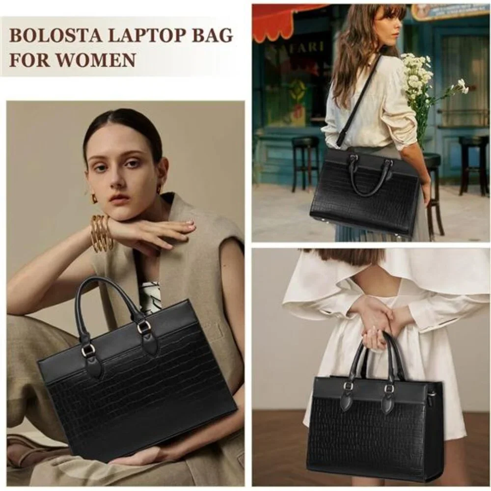 Laptop Bag for Women 15.6 inch Work Tote Bags for Women Large